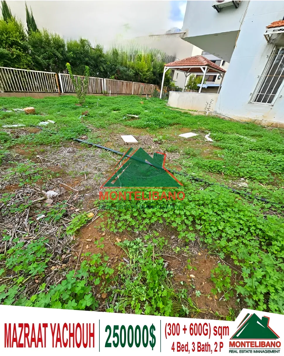 Apartment for Sale in Mazraat Yachoua, Lebanon