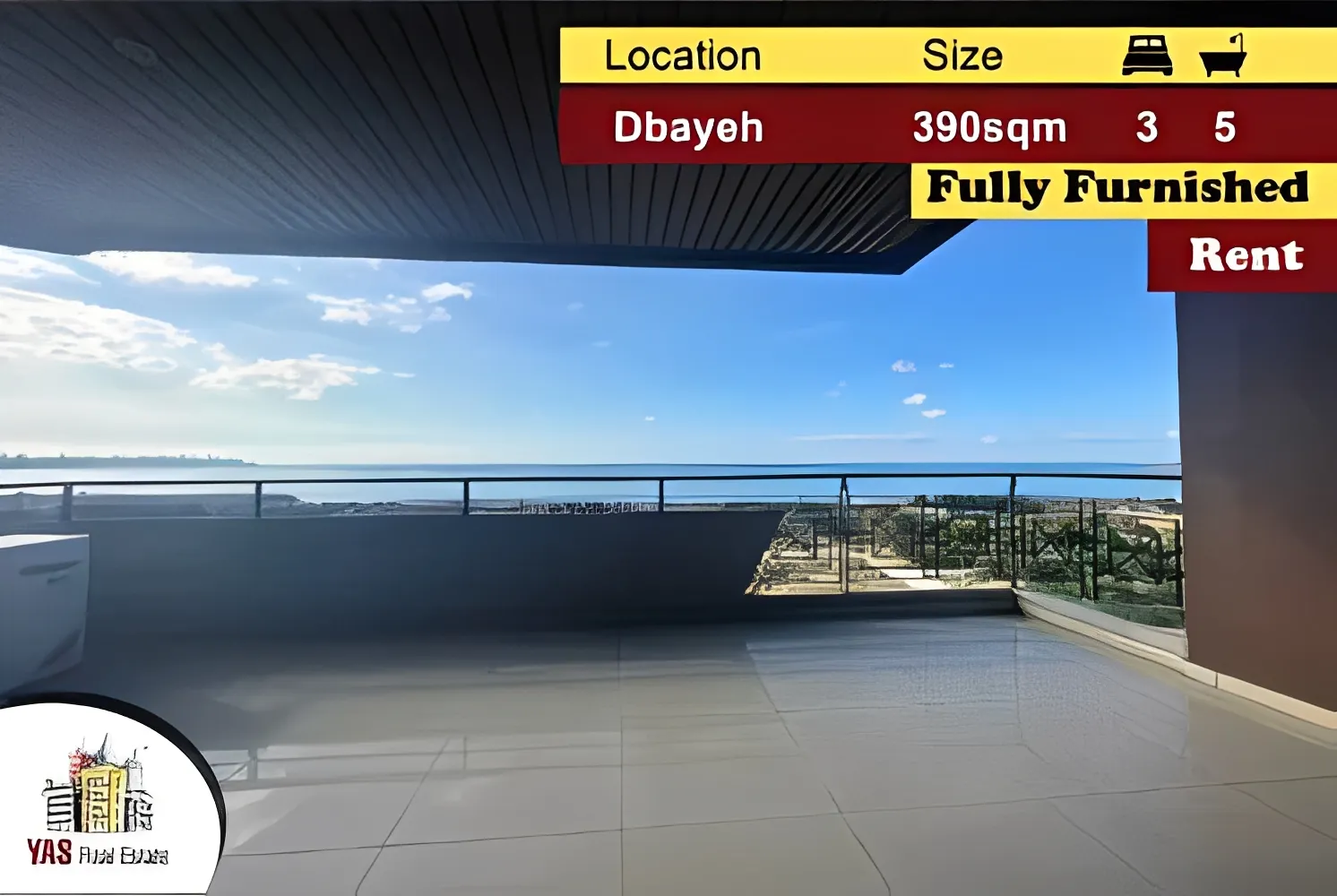 Apartment for Rent in Dbayeh