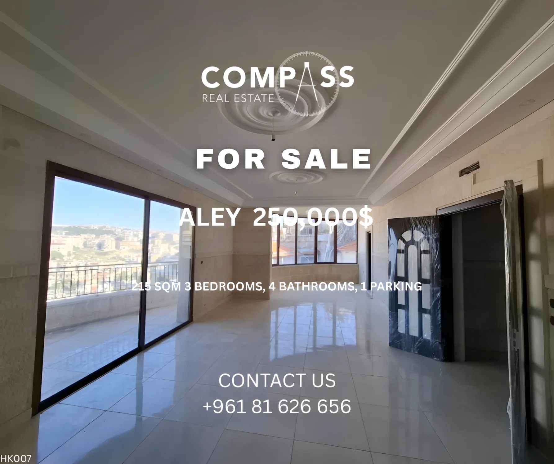 Apartment for sale in Aley, Lebanon - 3 bed, 4 bath