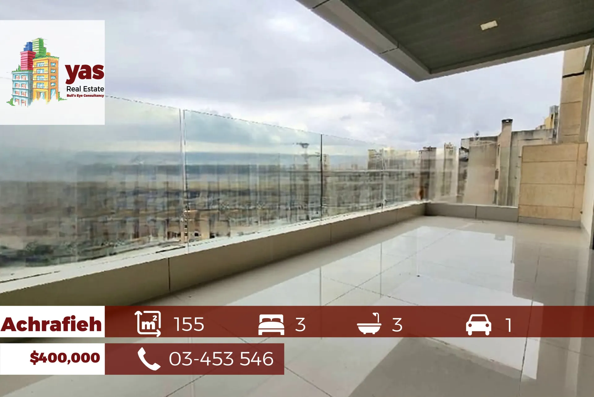 Apartment for Sale in Achrafieh