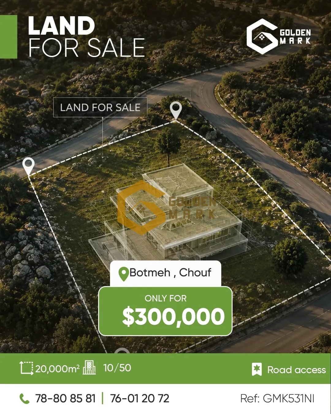 Land for Sale in Boutmeh