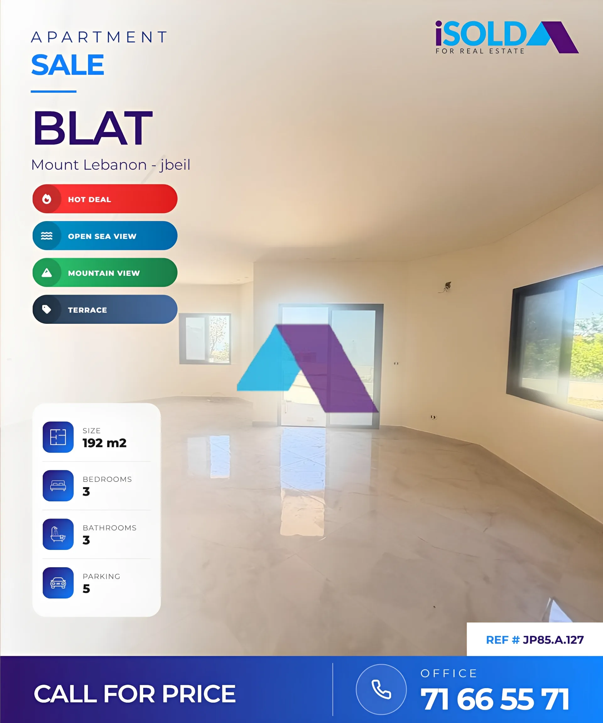 Apartment for Sale in Blat