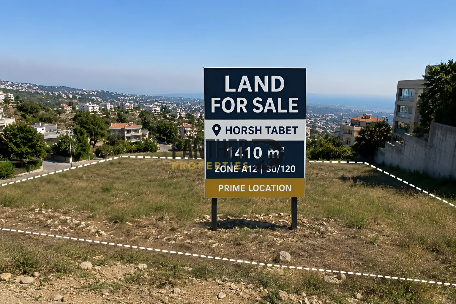Land for sale in Horch tabet, lebanon
