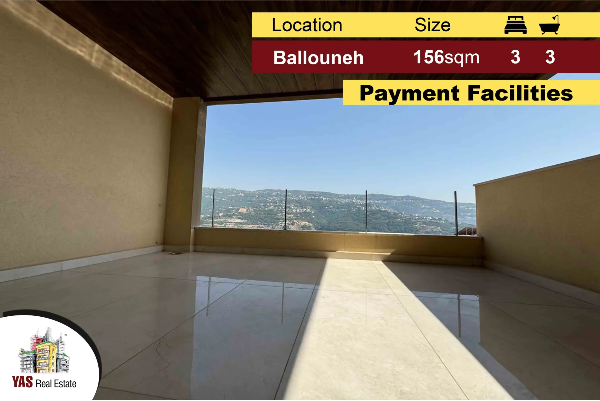 Apartment for Sale in Ballouneh