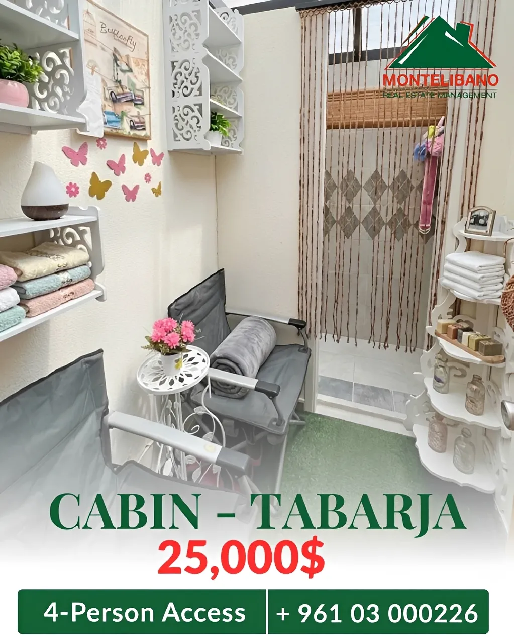 Chalet for sale in Tabarja