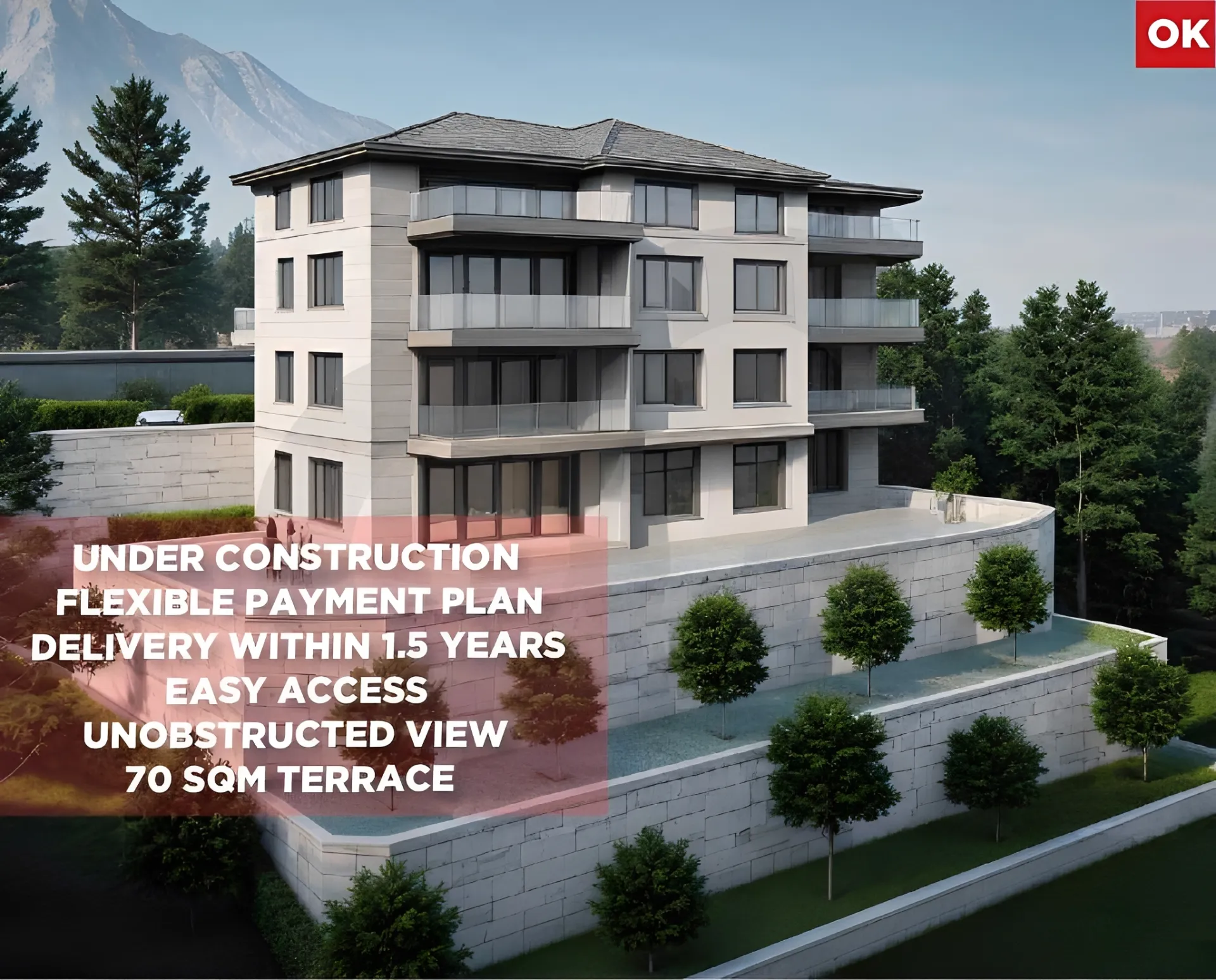 Apartment for Sale in Bhamdoun