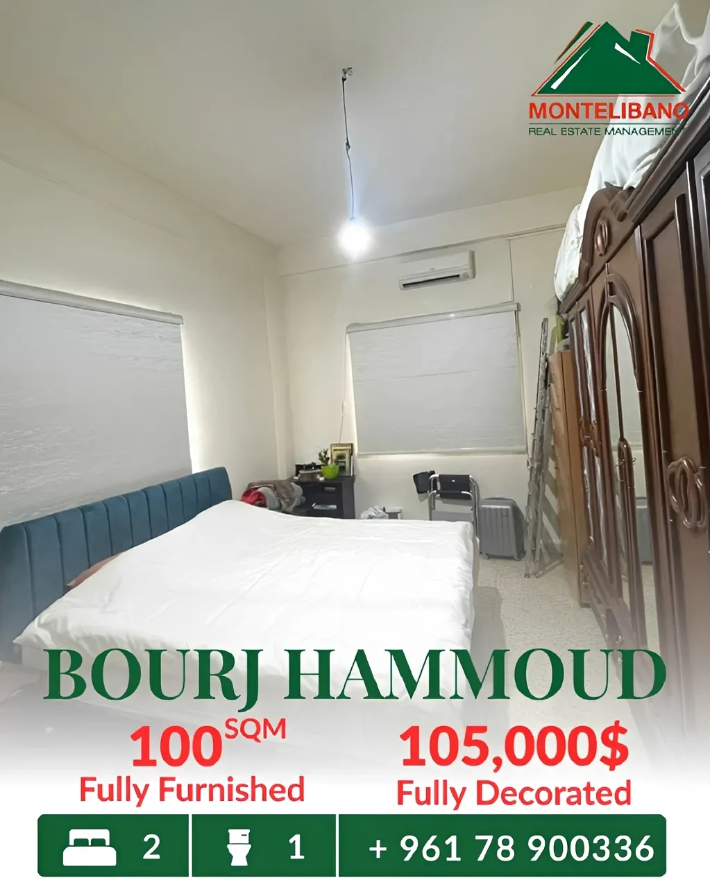 Apartment for sale in Bourj Hammoud