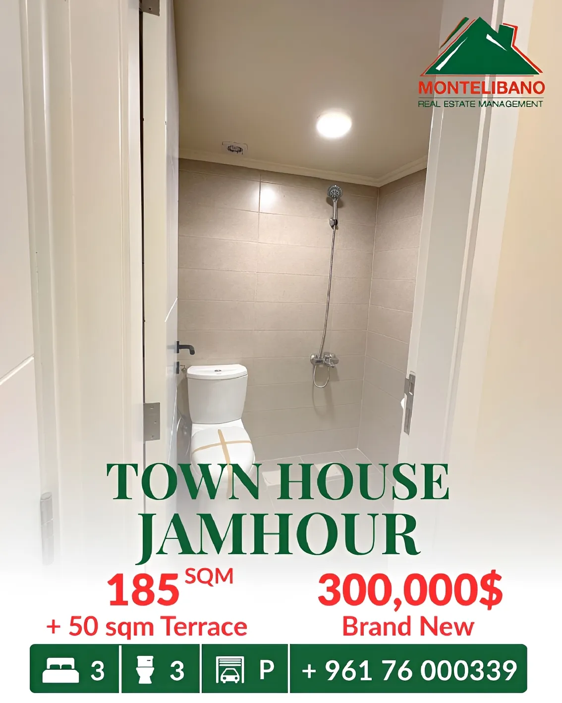 Apartment for sale in Jamhour, Lebanon