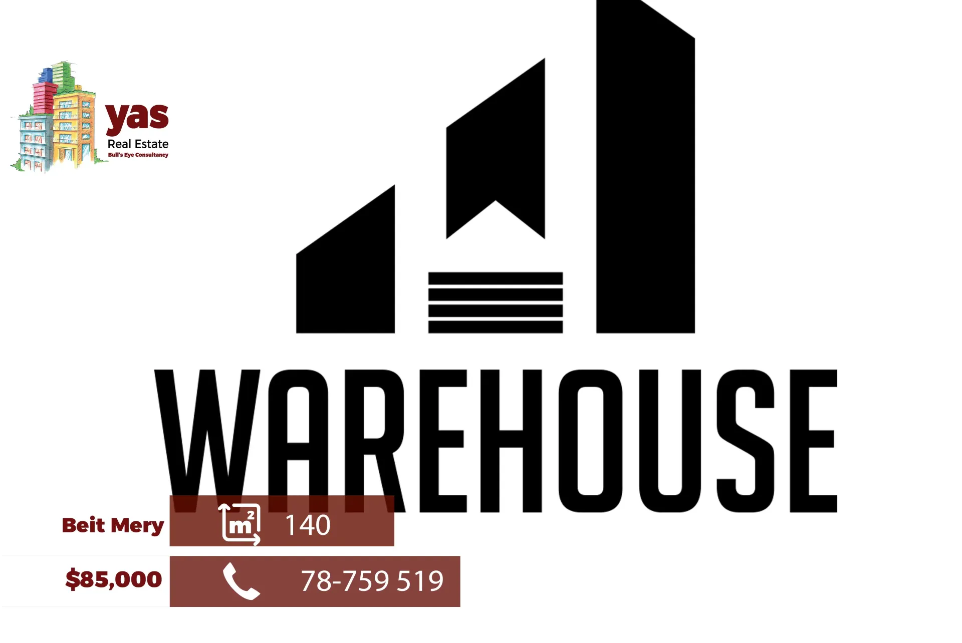 Warehouse for Sale in Beit Mery