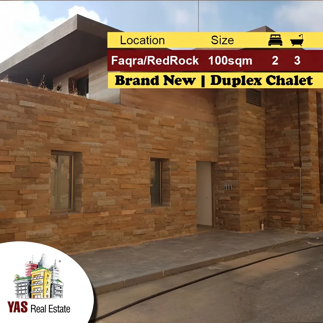 Apartment for Sale in Faqra - 2 bed, 3 bath