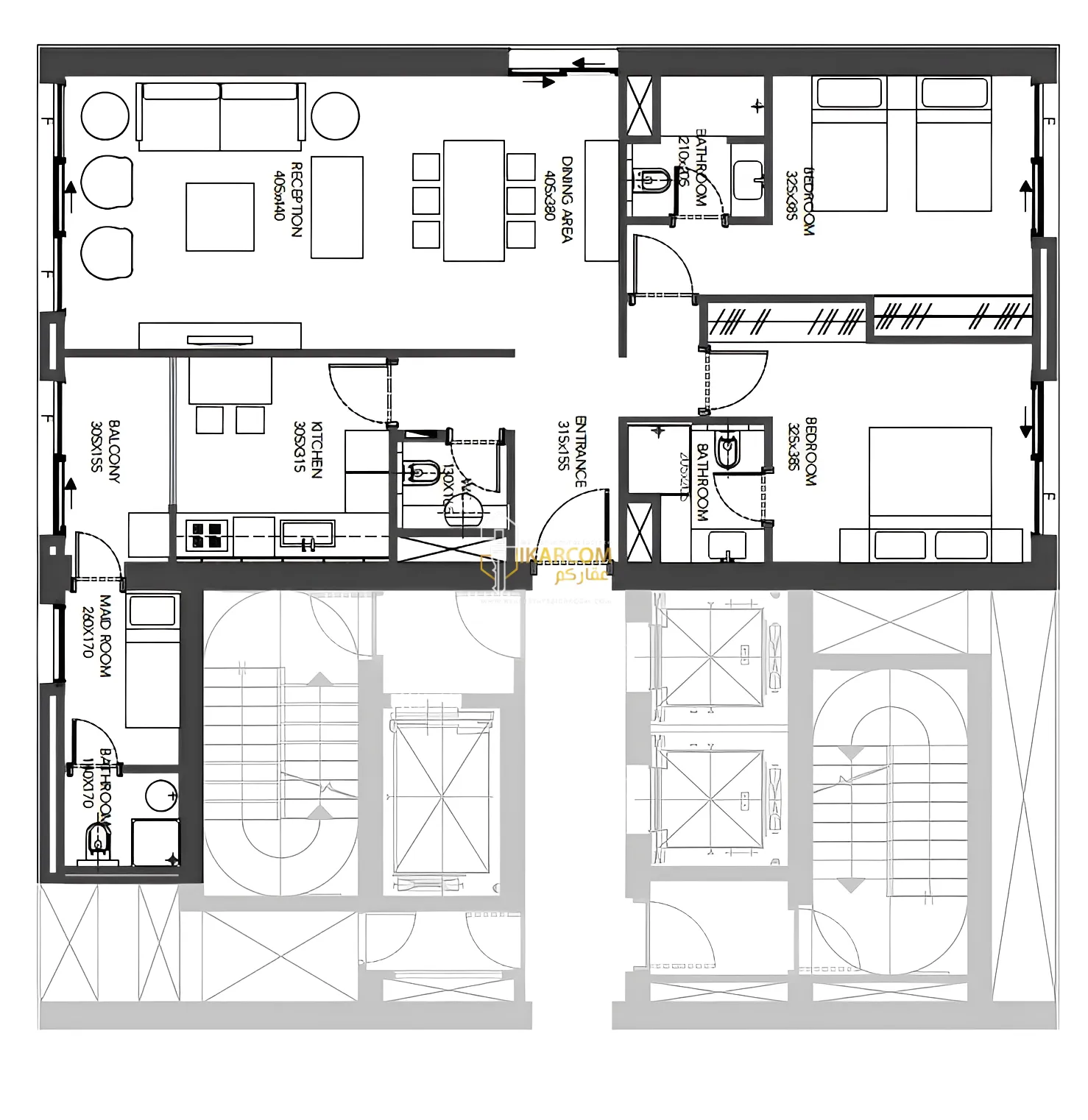 Apartment for sale in Achrafieh, Beirut, Lebanon
