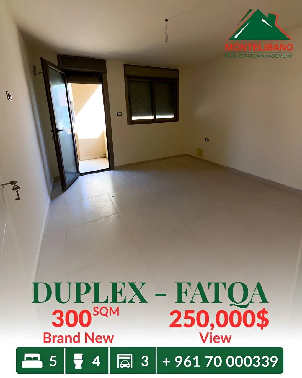 Duplex for sale in Fatqa
