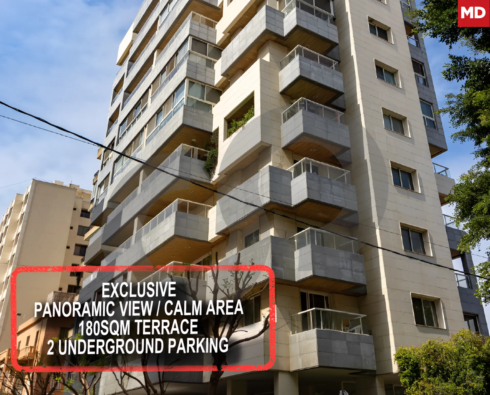 Apartment for Sale in Adliyeh, Beirut, Lebanon - 3 bed, 4 bath