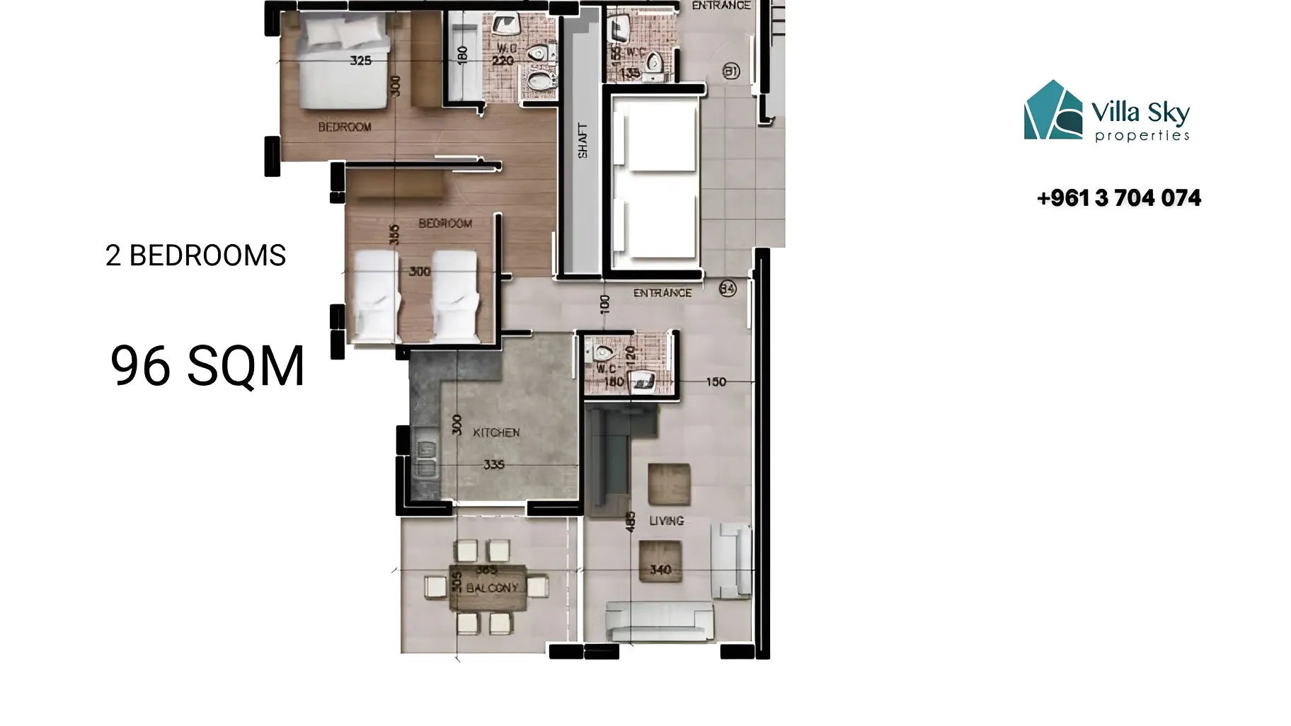 Apartment for sale in Bsalim, Lebanon
