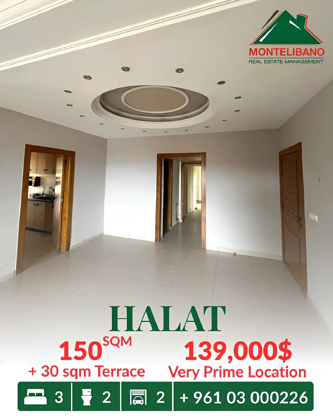 Apartment for sale in Halat, Lebanon