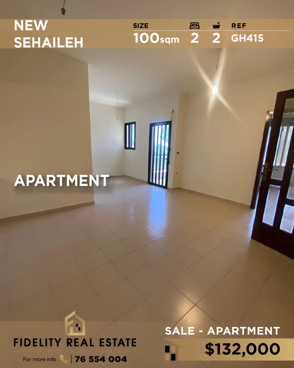 Apartment for sale in Sehayleh, Lebanon - 2 bed, 2 bath