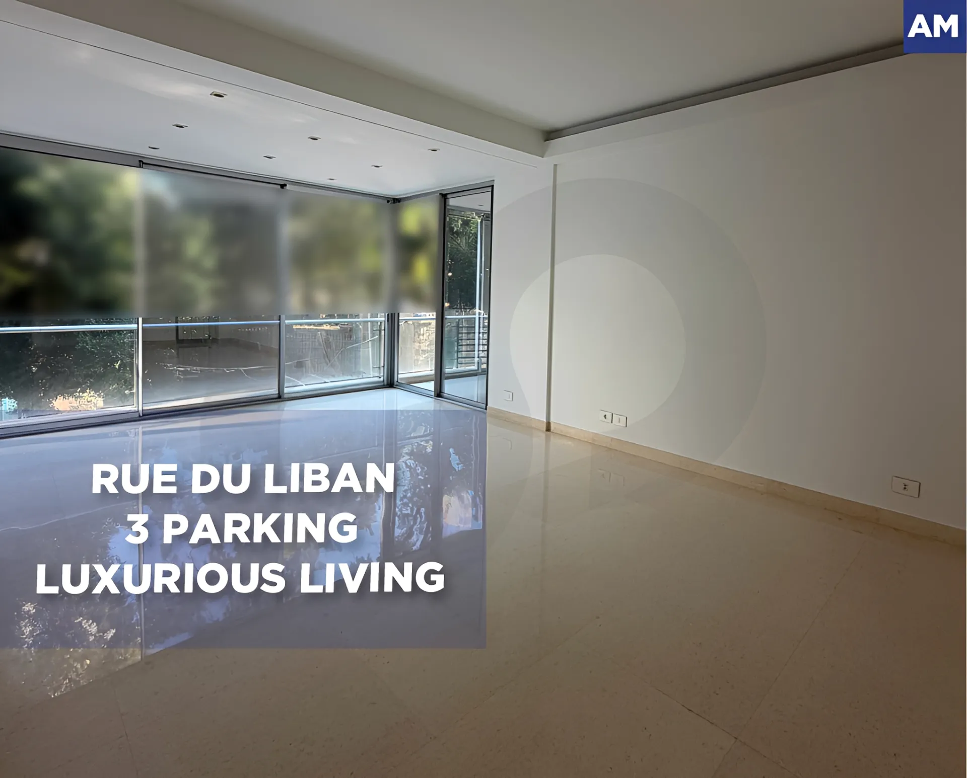 Apartment for Rent in Achrafieh - 4 bed, 5 bath