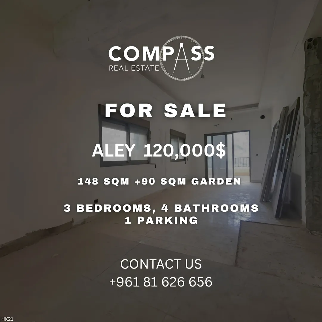 Apartment for sale in Aley, Lebanon