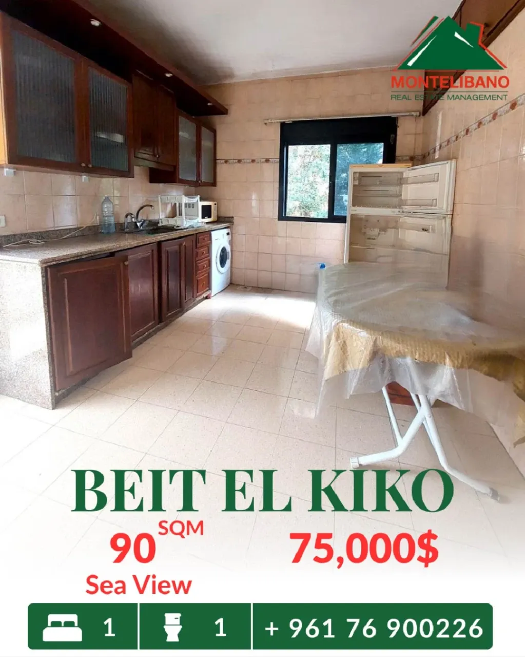 Apartment for sale in Beit El Kiko, Lebanon