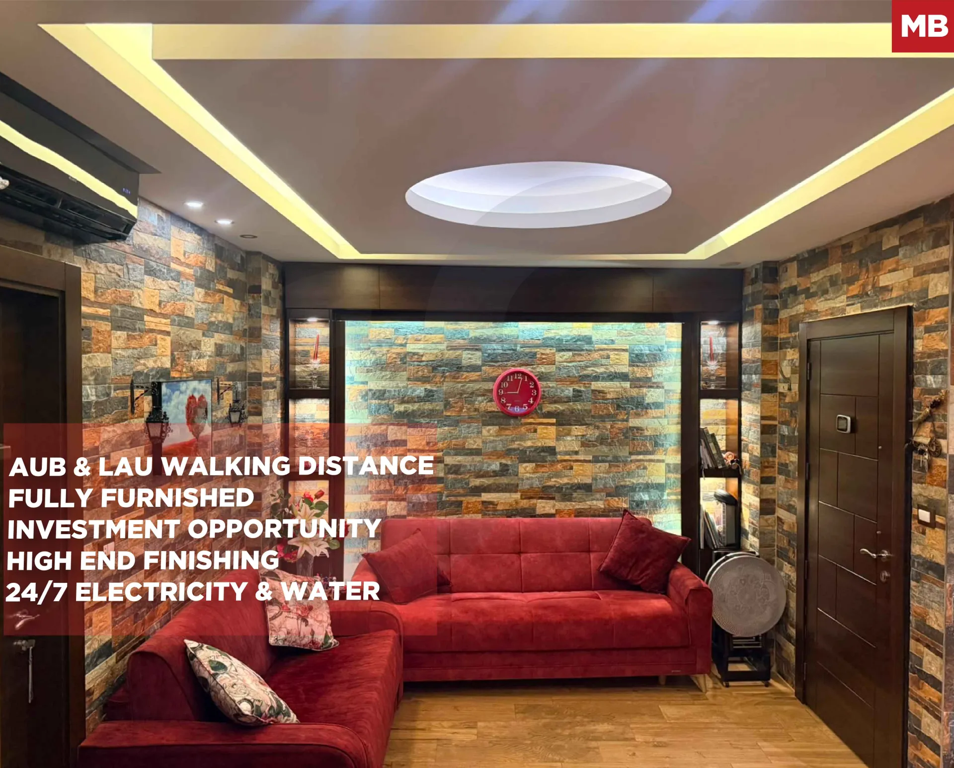 Apartment for Sale in Hamra - 1 bed, 1 bath