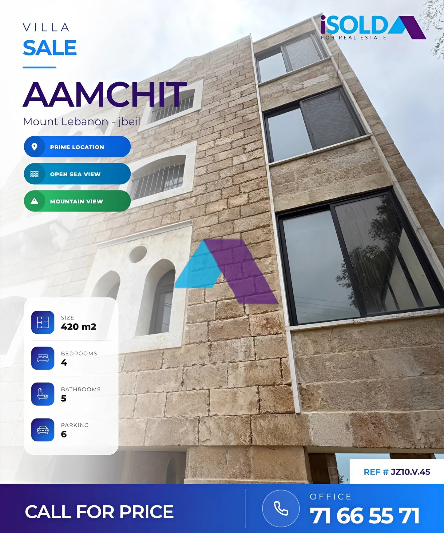 Villa for sale in Aamchit