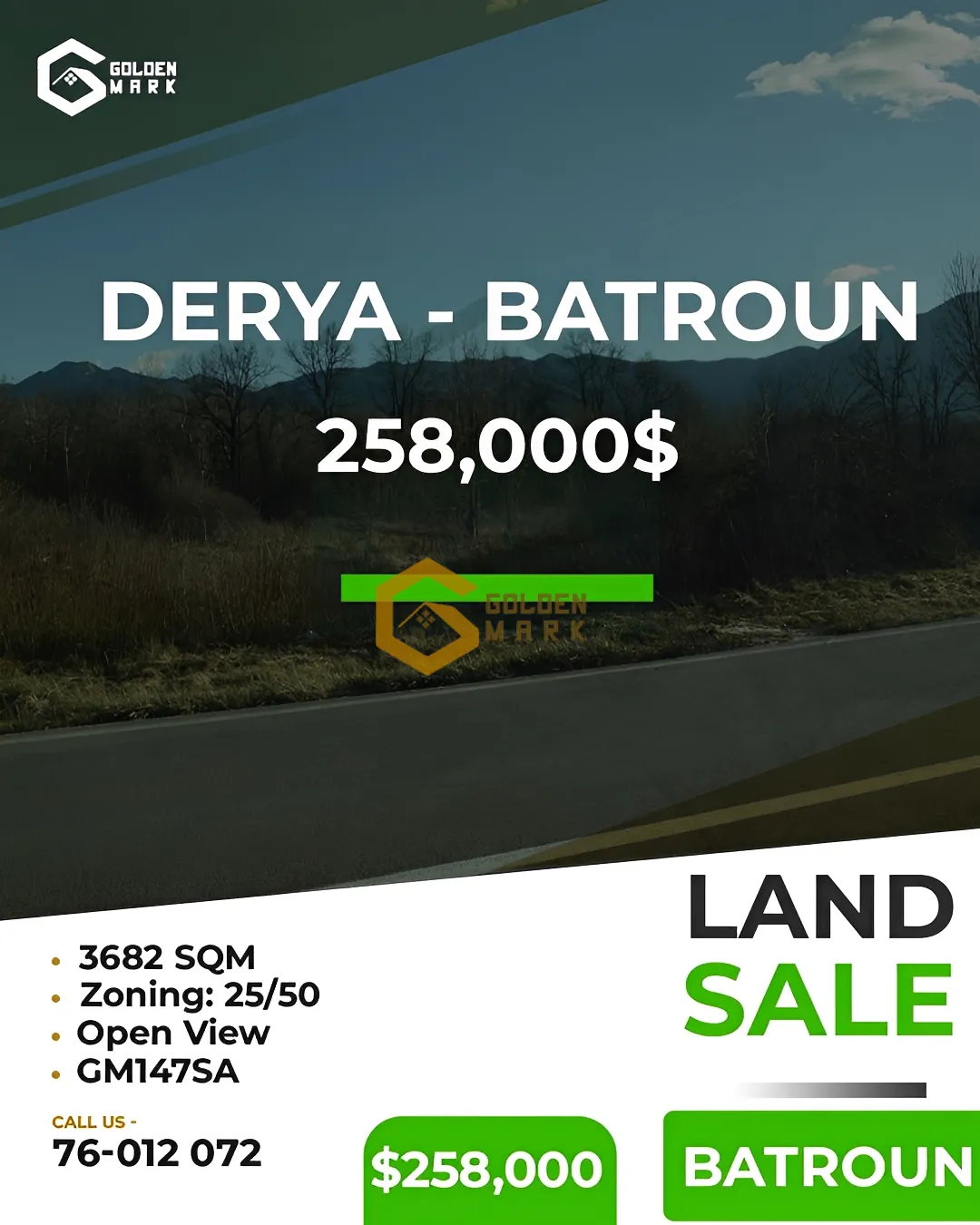 Land for Sale in Batroun