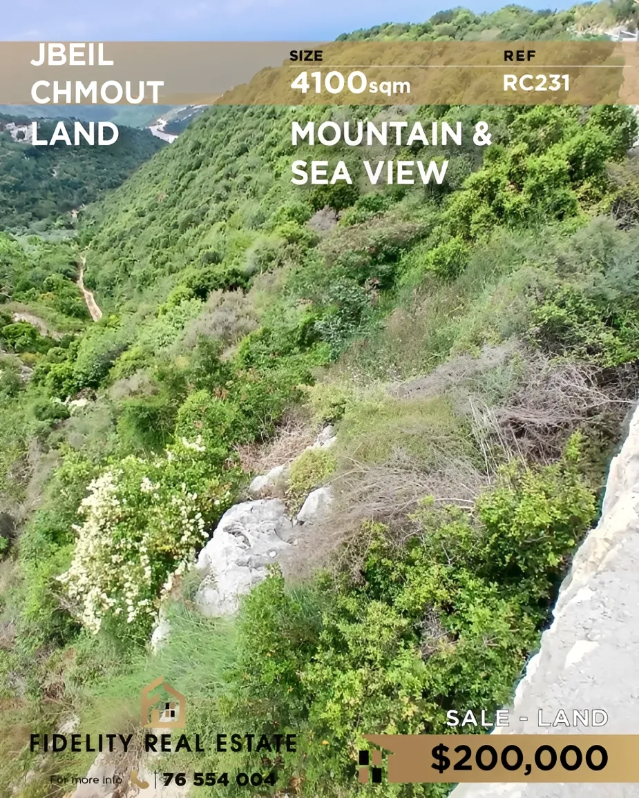 Residential Land for sale in Chmout, Lebanon