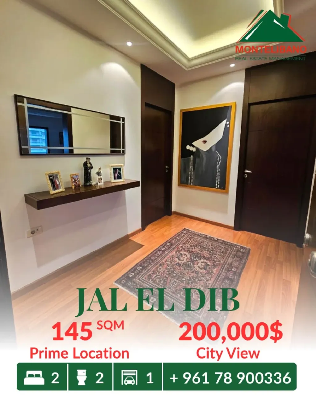 Apartment for sale in Jal El Dib, Lebanon