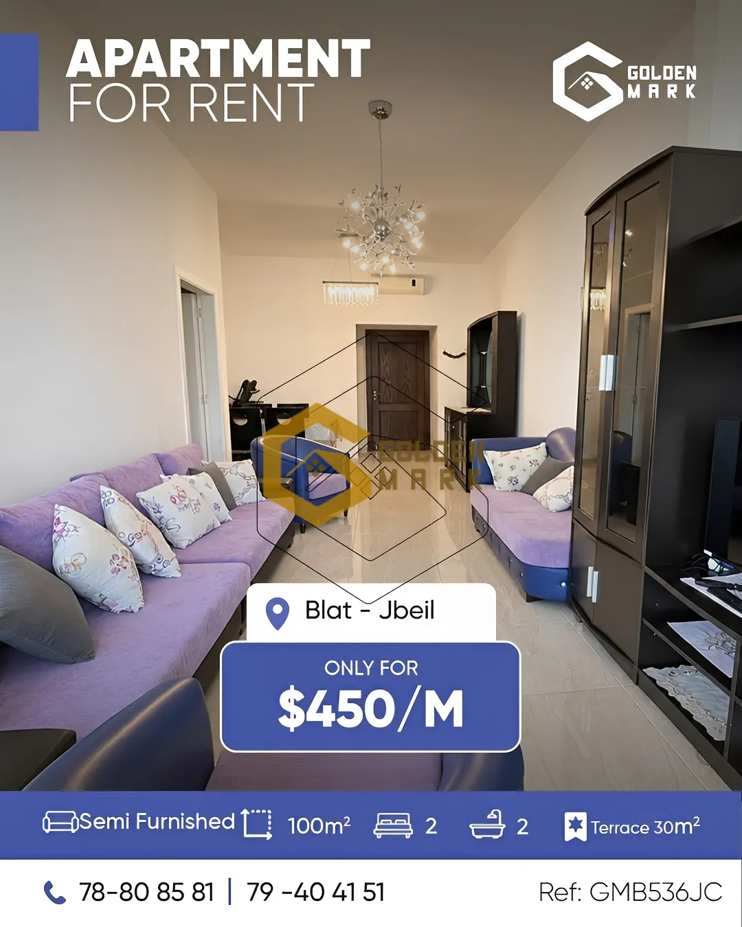 Apartment for Rent in Blat