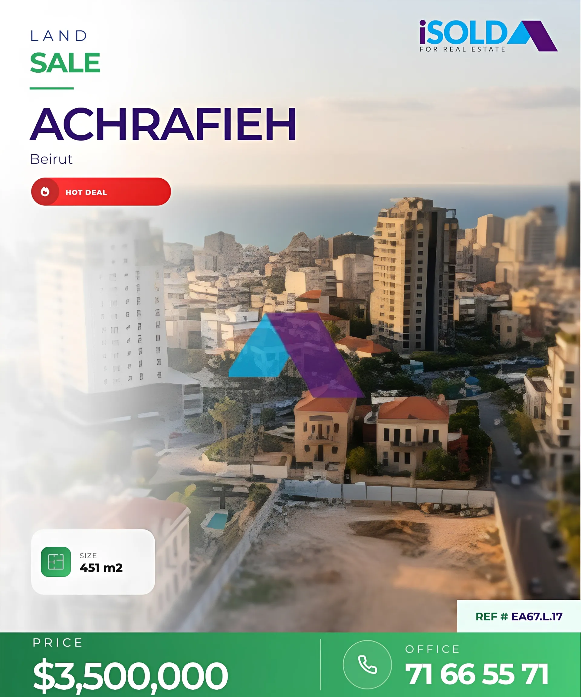 Land for Sale in Abdul Wahab, Beirut, Lebanon