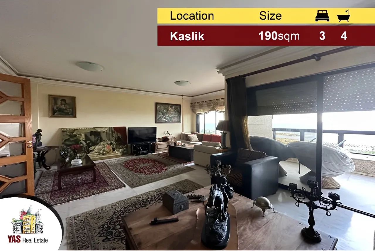 Apartment for Sale in Kaslik - 3 bed, 4 bath