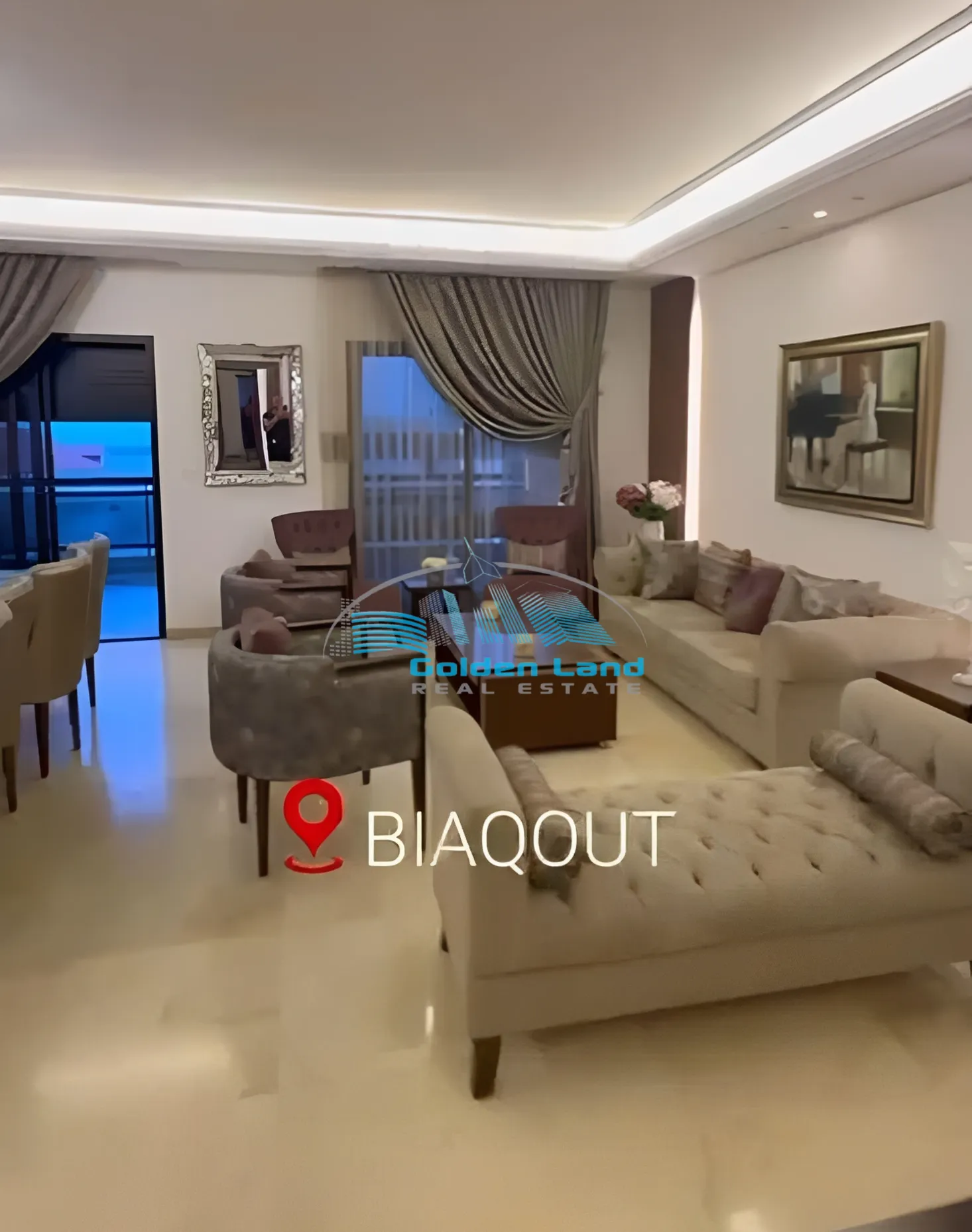 Apartment for Rent in Biaqout, Lebanon - 3 bed, 3 bath