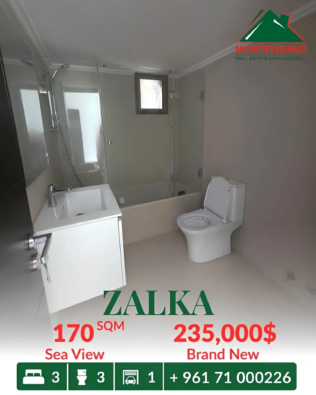 Apartment for sale in Zalqa