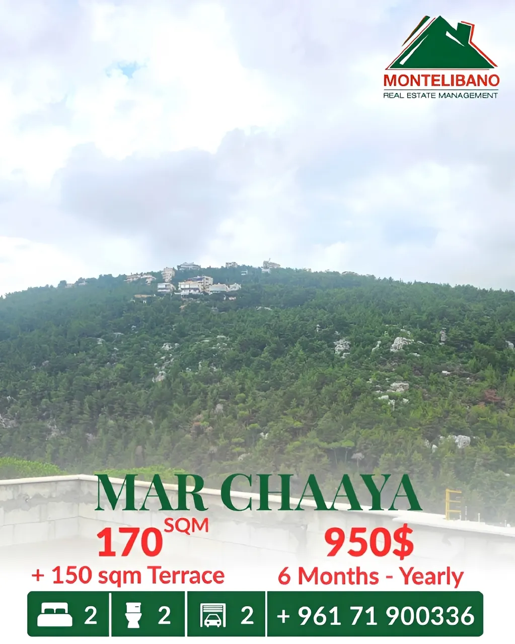 Apartment for rent in Mar Chaaya