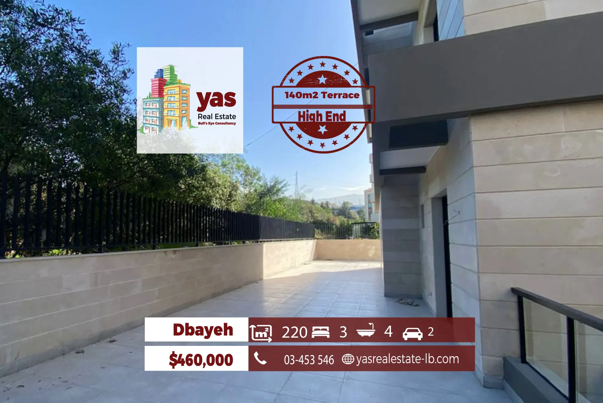 Apartment for Sale in Dbayeh