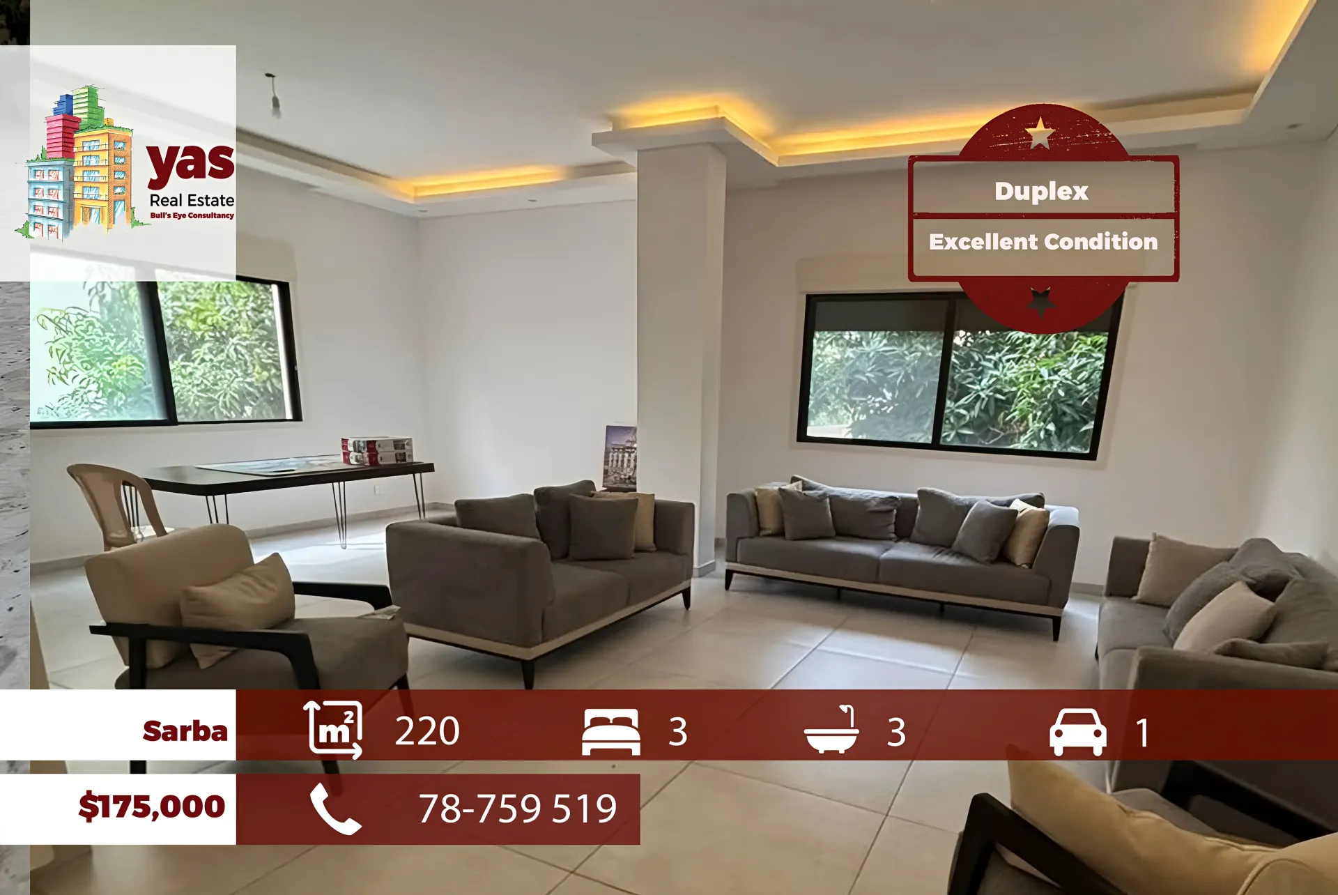 Apartment for Sale in Sarba