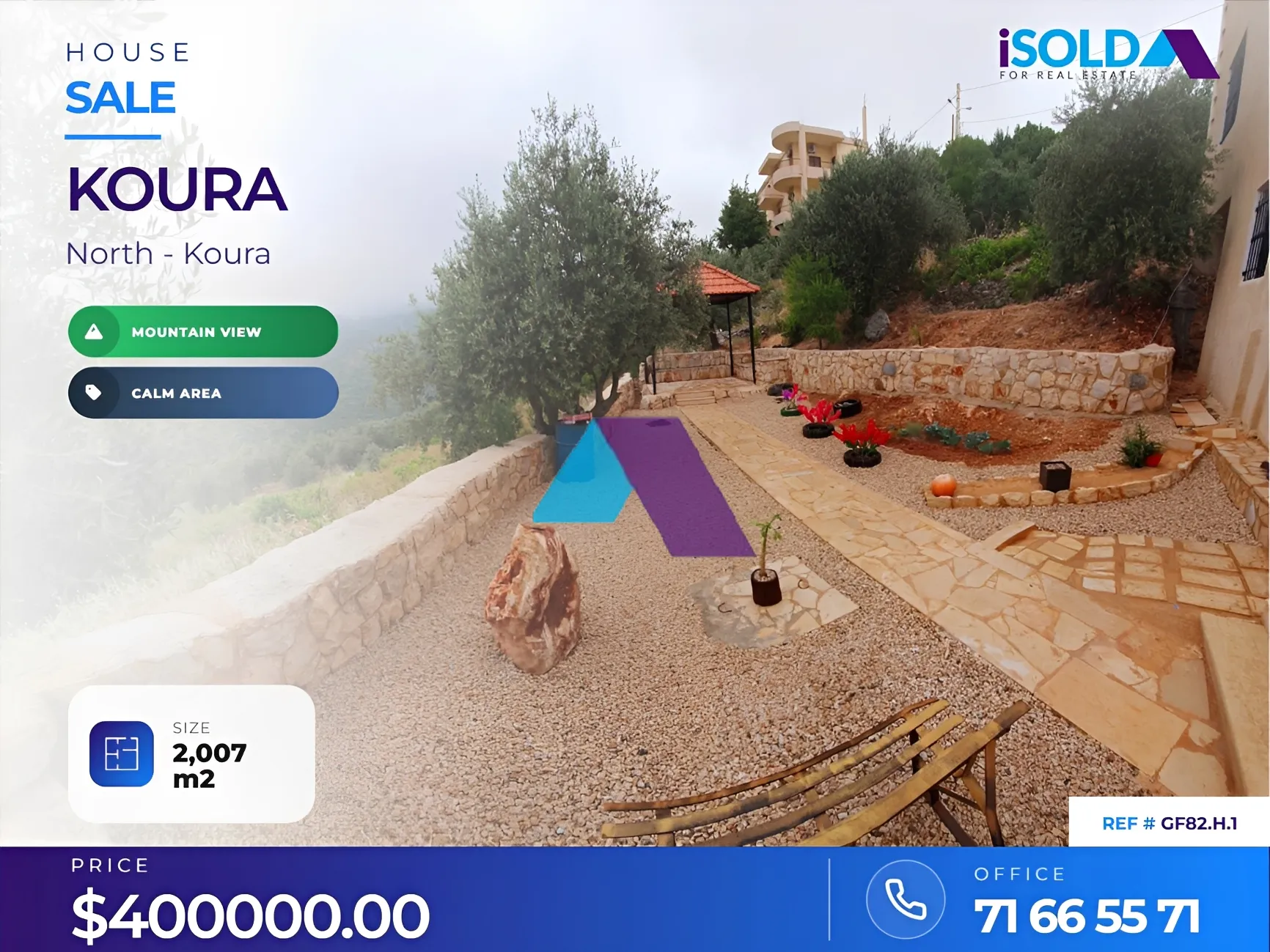 House for sale in Koura, Lebanon