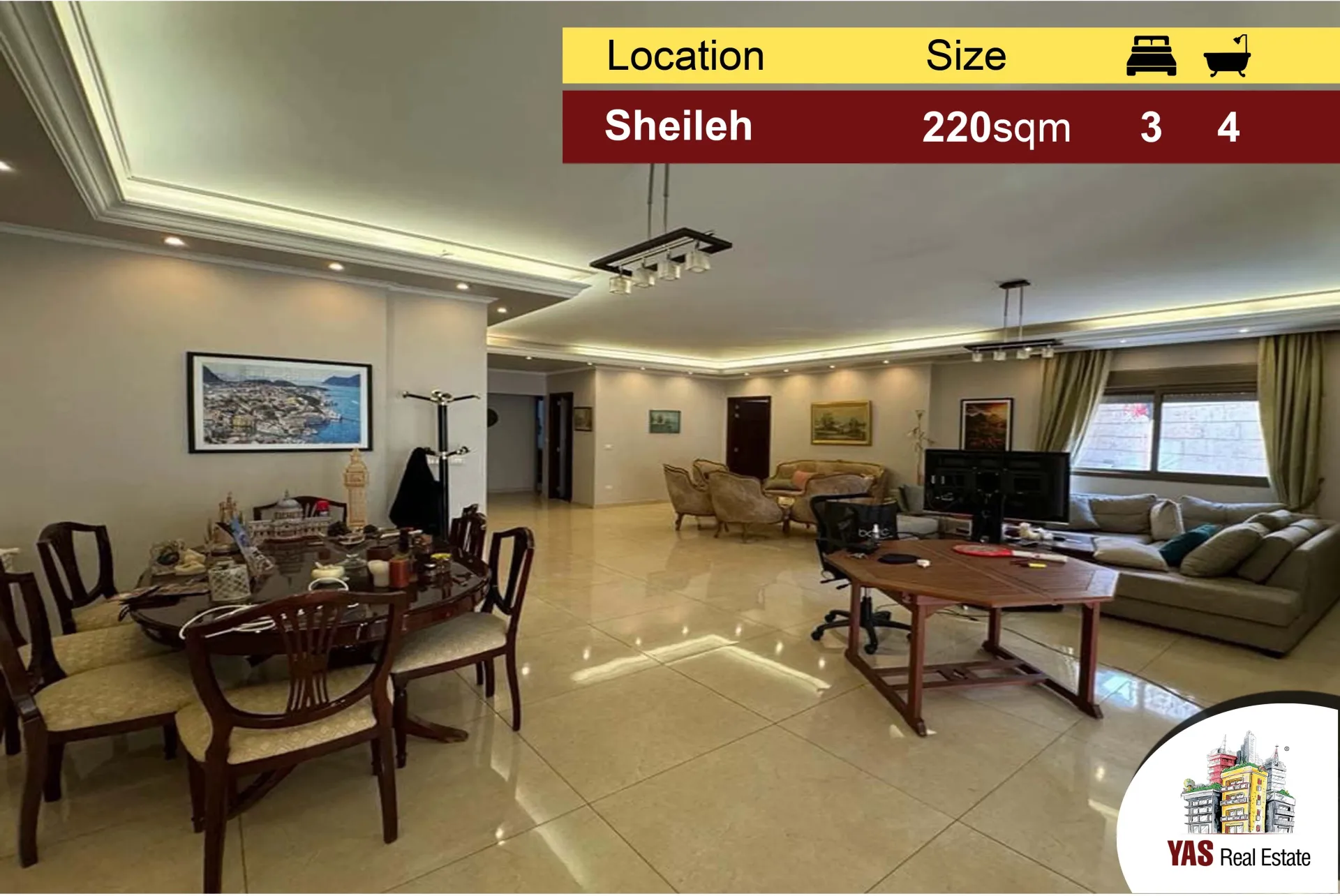 Apartment for Sale in Sehaile - 3 bed, 4 bath