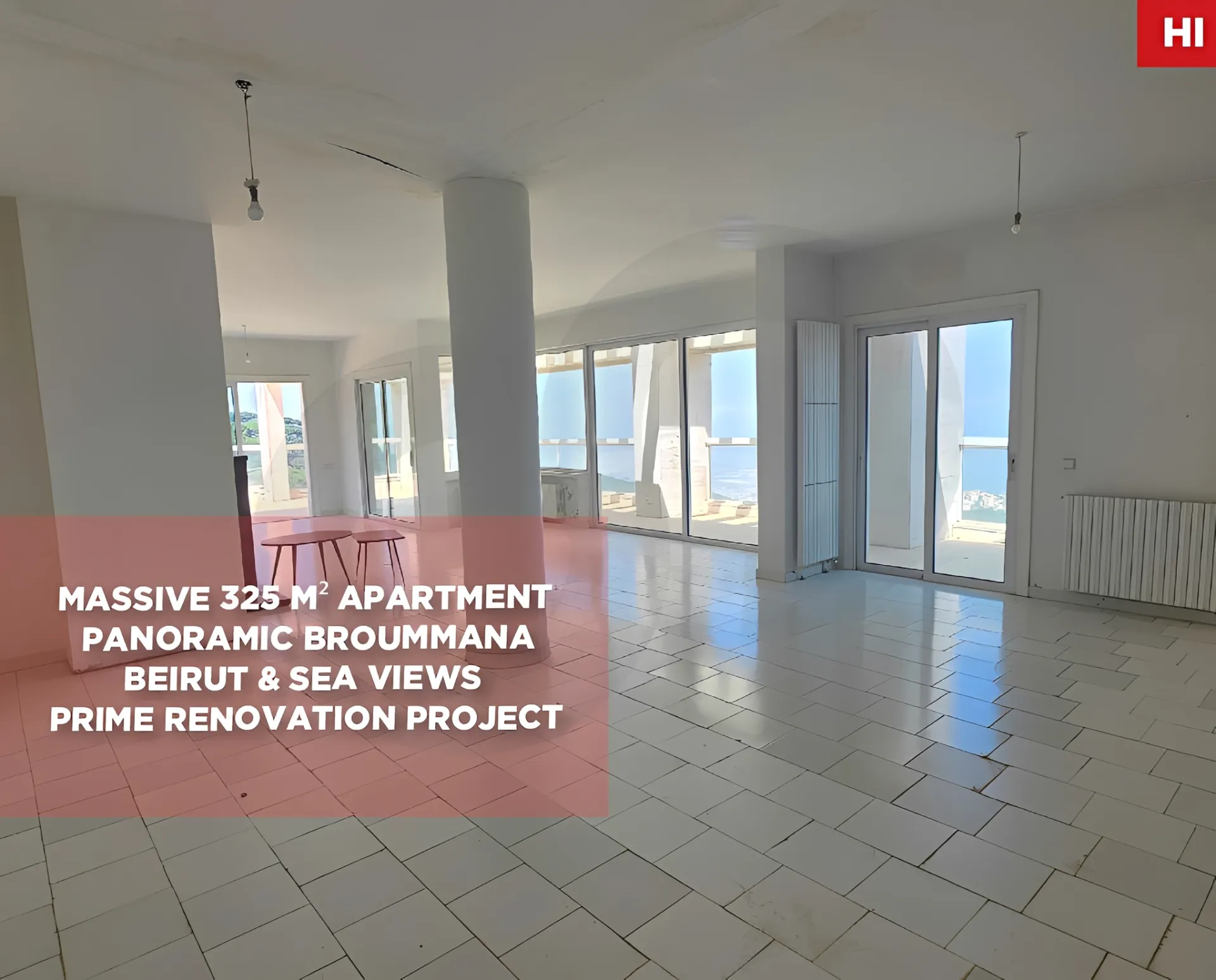 Apartment for Sale in Broummana - 3 bed, 5 bath