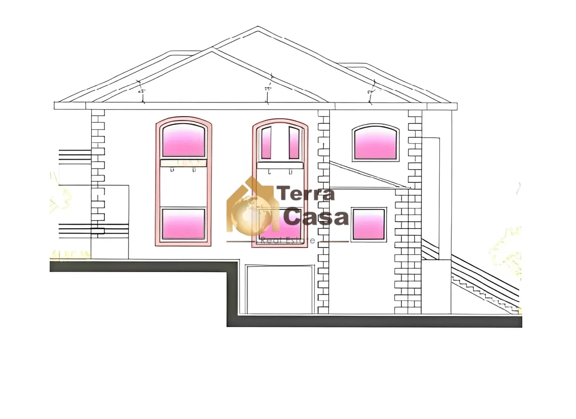 Villa for Sale in Zahle Touaite Prime Location With Stunning Views - 4 bed, 5 bath