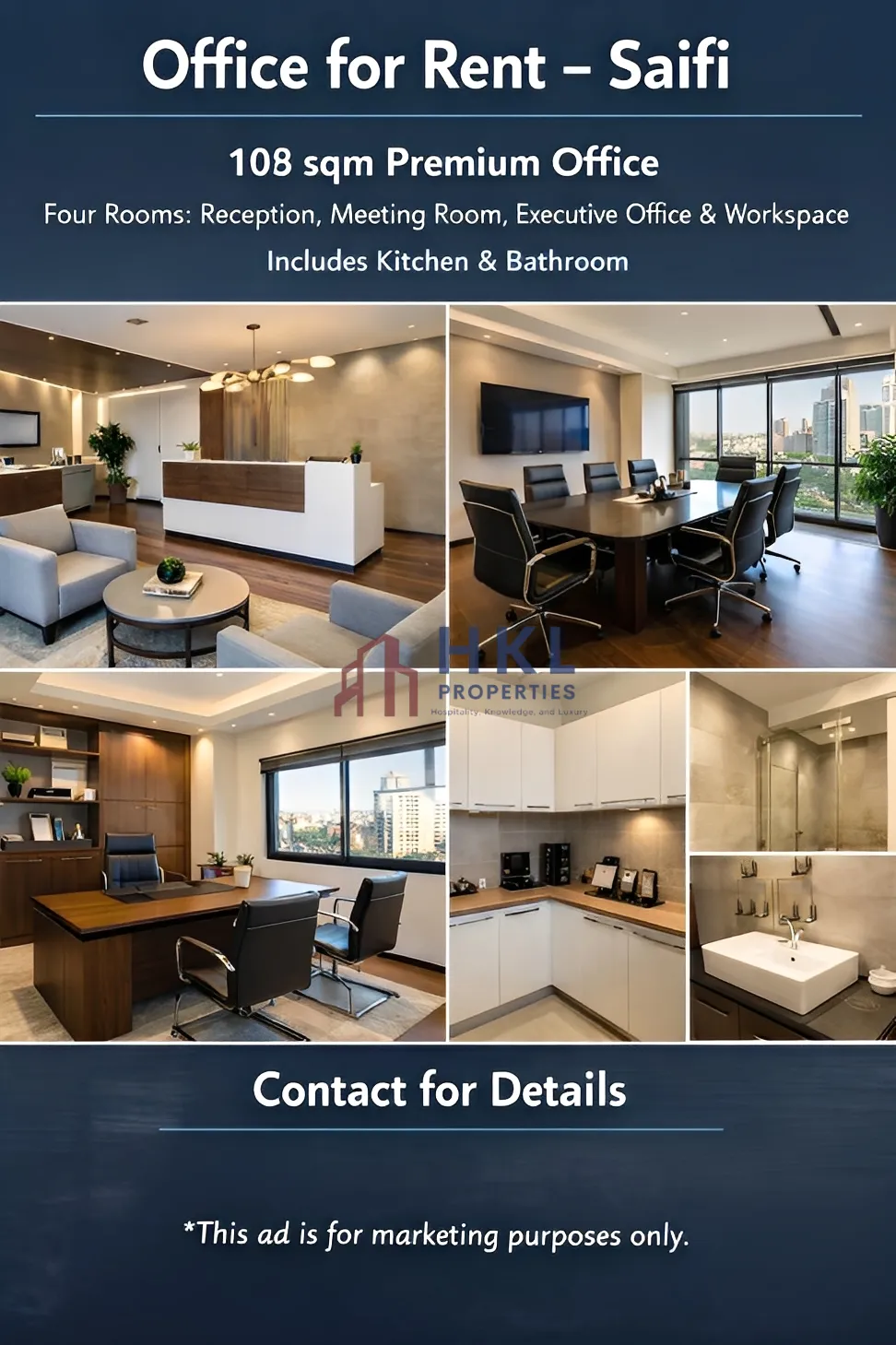 Office for Rent in Saifi Village, Beirut, Lebanon