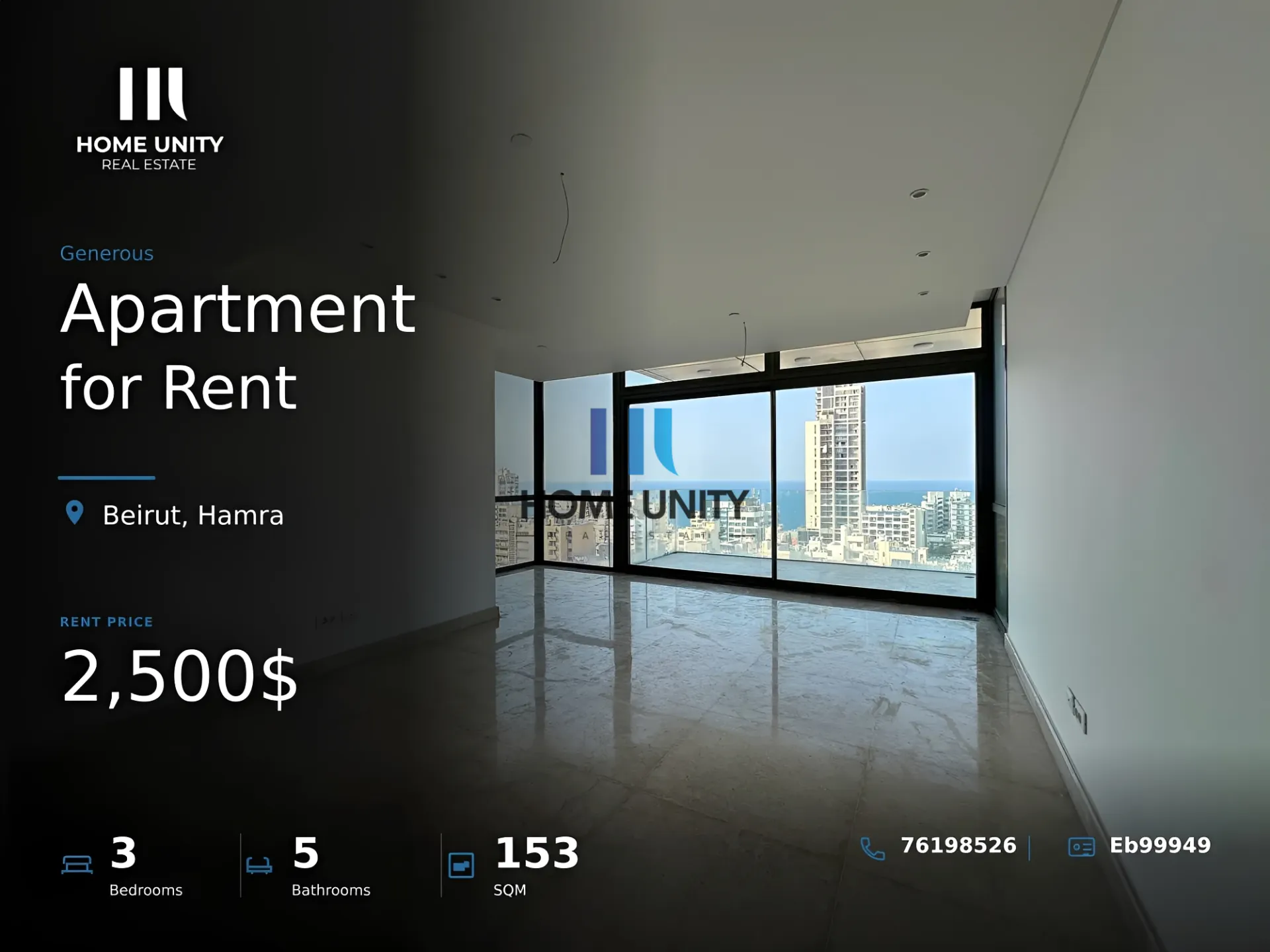 Apartment for Rent in Hamra