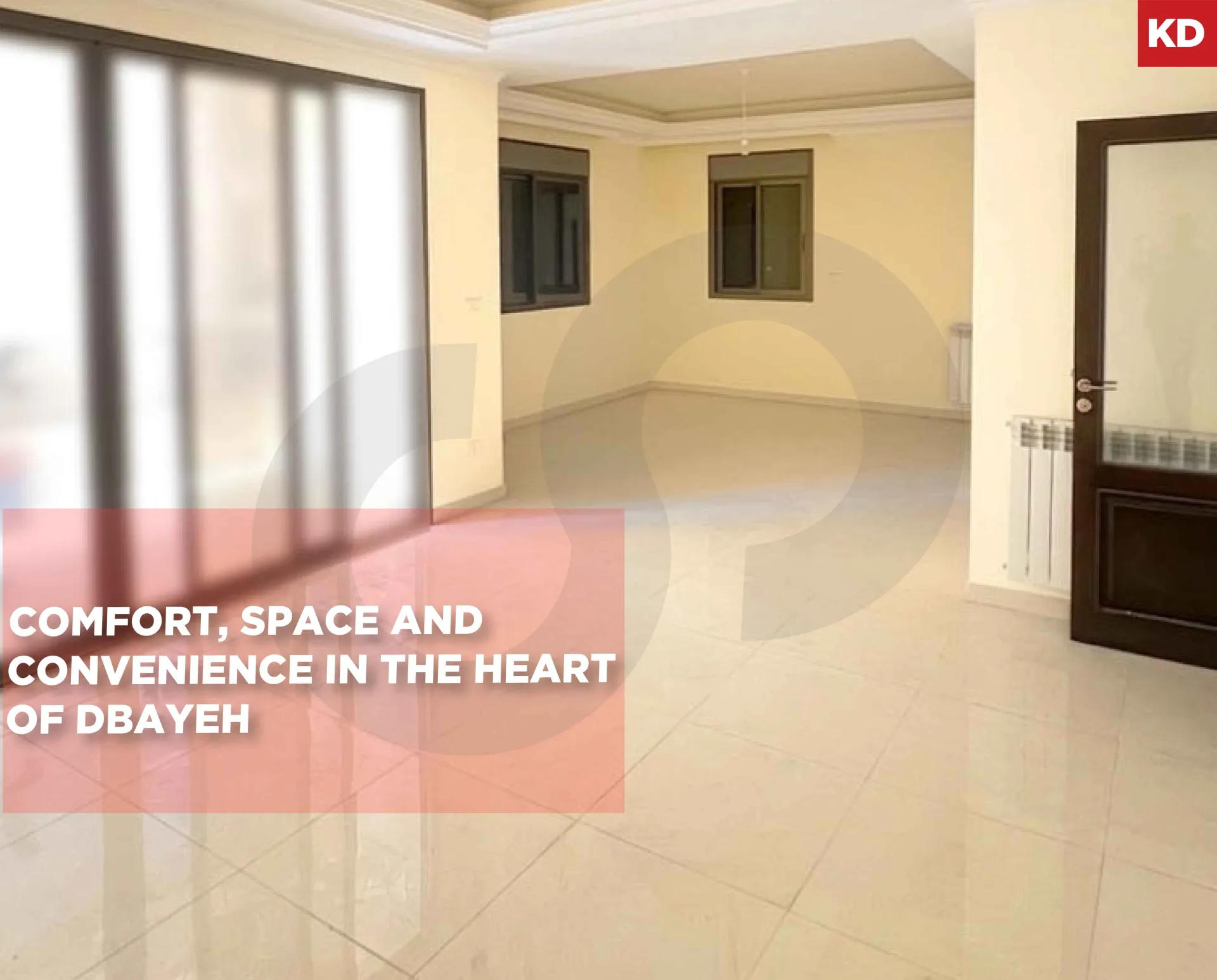 Apartment for Sale in Dbayeh - 3 bed, 3 bath