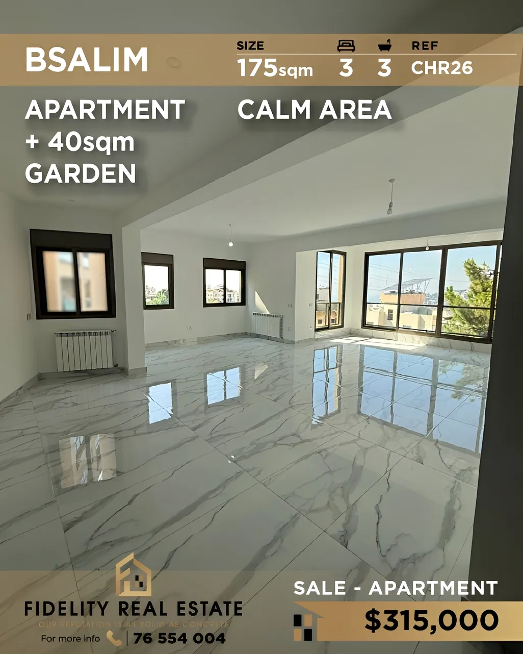 Apartment for sale in Bsalim, Lebanon