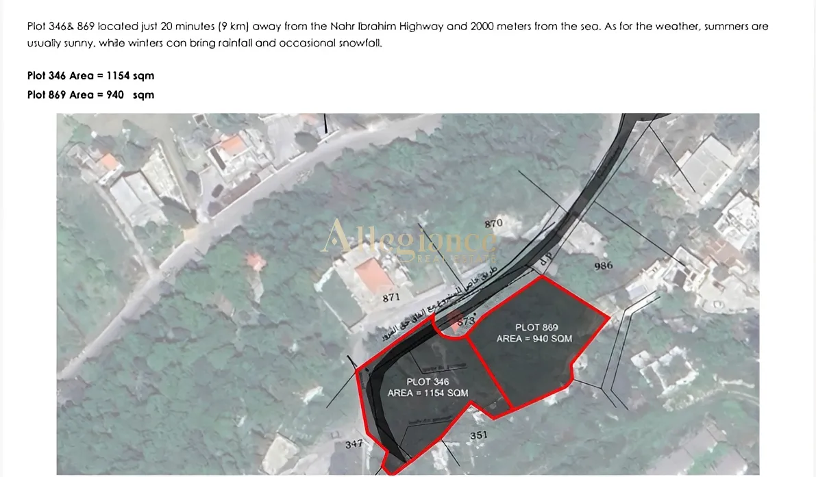 Residential Land for sale in Bezhel, Lebanon