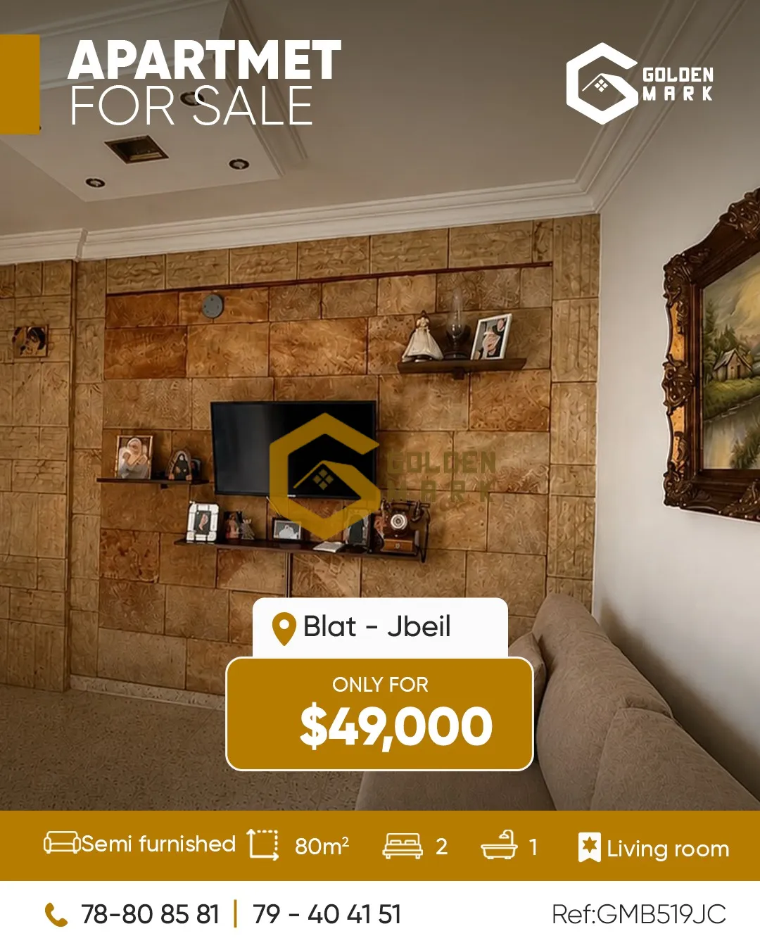 Apartment for Sale in Blat