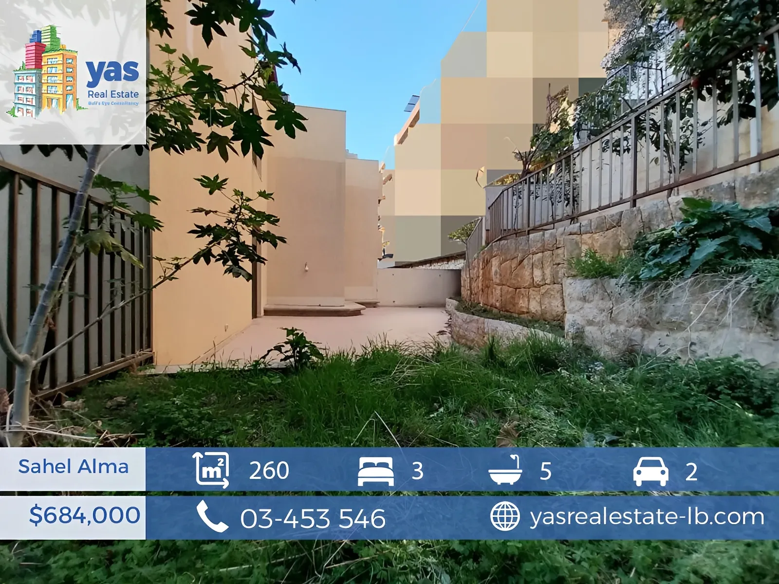 Apartment for Sale in Sahel Alma - 3 bed, 5 bath
