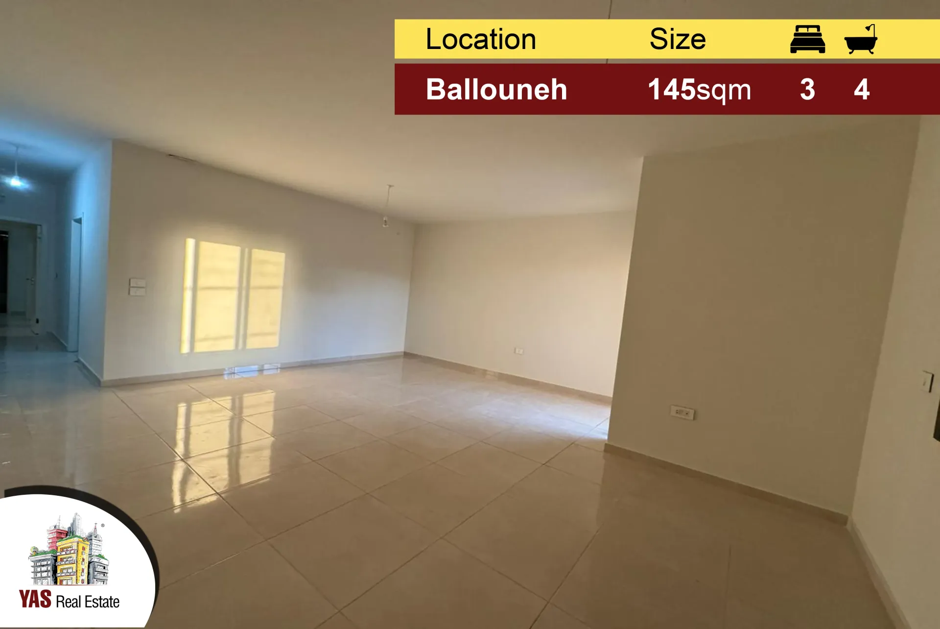 Apartment for Sale in Ballouneh