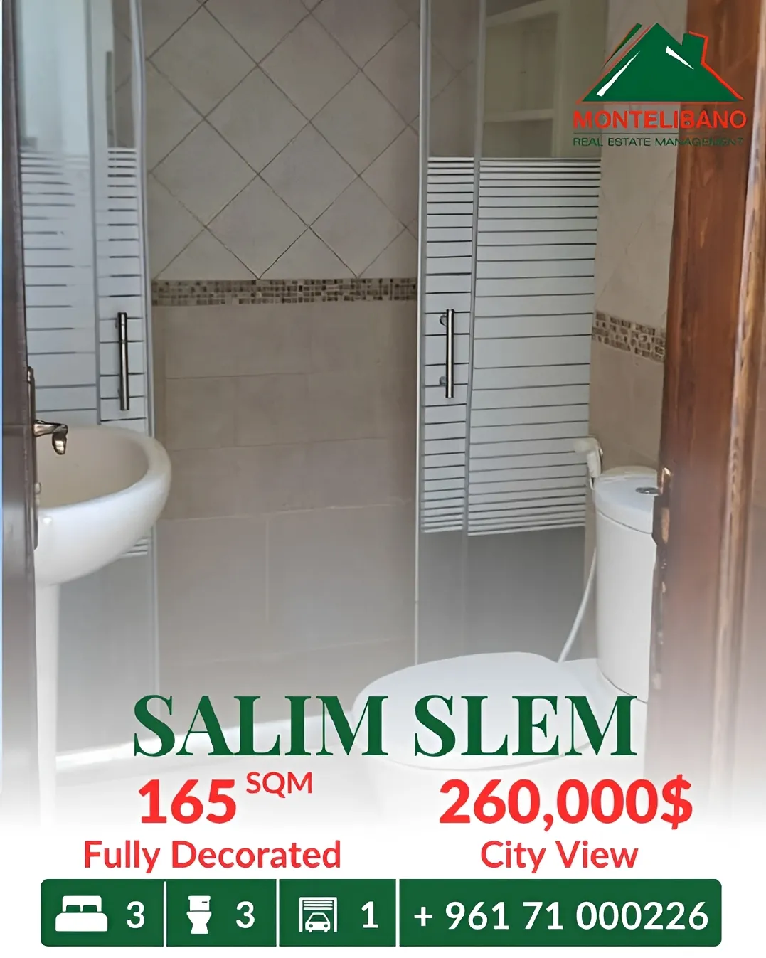 Apartment for sale in Beirut, Lebanon