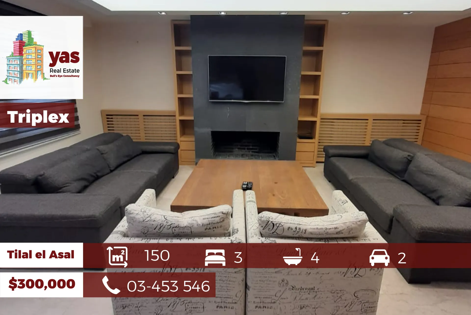 Apartment for Sale in Kfardebian